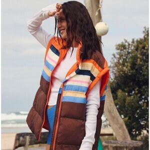 Free People Water Repellent puffer vest